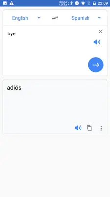 Language Translator android App screenshot 0